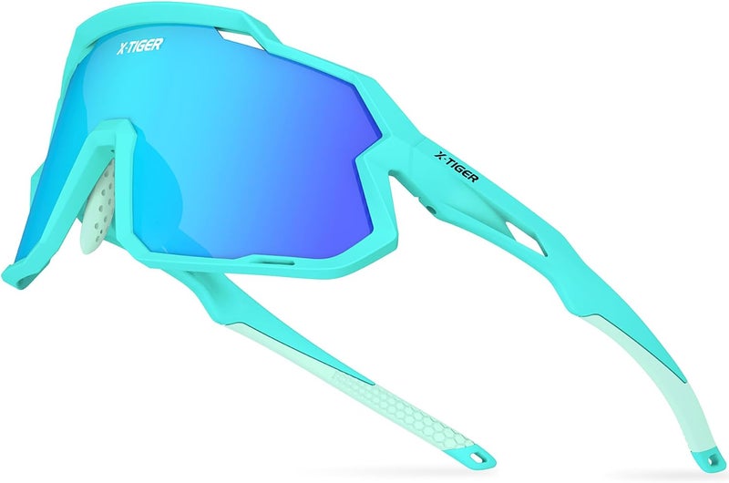 Xtiger Kids Sunglasses Polarized Youth Baseball Sunglasses for 8-14 boys girls UV400 Sports Softball Cycling Glasses - Image 1